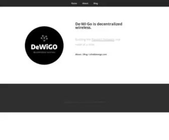 Dewigo.com(DeWiGO) Screenshot