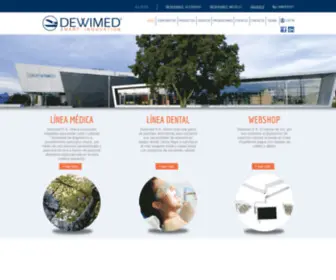 Dewimedcolombia.com.co(Productos médicos) Screenshot
