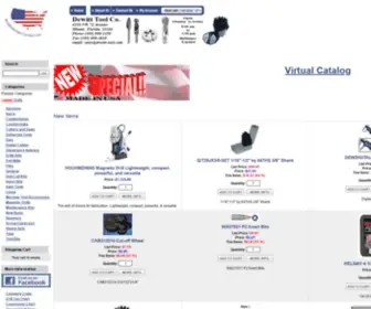 Dewitt-Tool.com(DeWitt Tool Company) Screenshot