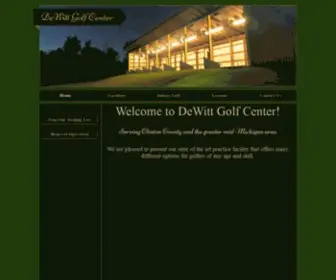 Dewittgolfcenter.com(DeWitt Golf Center) Screenshot