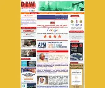 Dewjournal.com(DRILLING & EXPLORATION WORLD) Screenshot