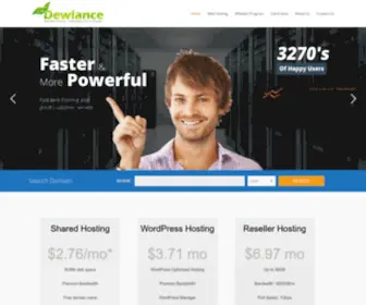 Dewlance.com(Dewlance® Best Web Hosting) Screenshot