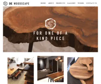 Dewoodscape.com(All about Wood) Screenshot