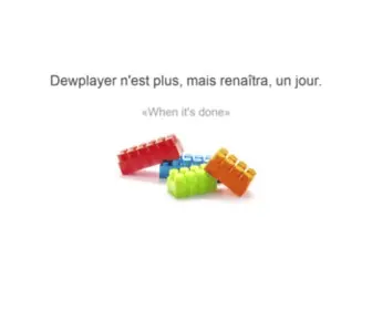 Dewplayer.fr(Dewplayer) Screenshot