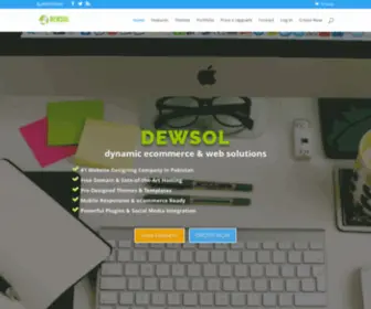 Dewsol.com(Website Designing Company in Pakistan eCommerce Developers) Screenshot