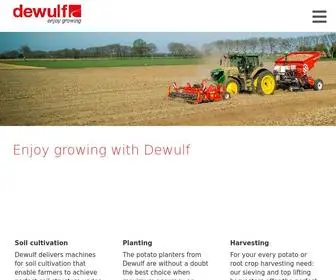 Dewulfgroup.com(Dewulf) Screenshot