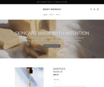 Dewymonday.com(Dewy Monday Natural Skincare) Screenshot