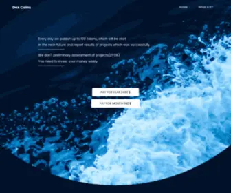 Dex-Coins.com(Dex Coins) Screenshot