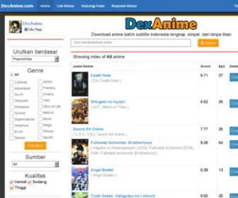 Dexanime.com(dexanime) Screenshot