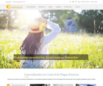 Dexastur.com(Control de Plagas Asturias) Screenshot