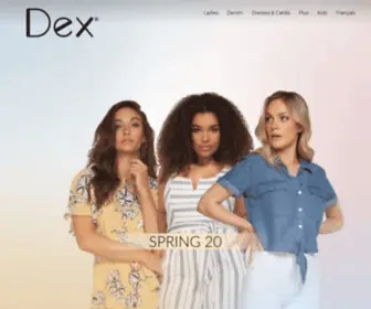 Dexclothing.com(Dex Clothing) Screenshot