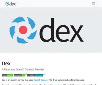 Dexidp.io(Dex) Screenshot