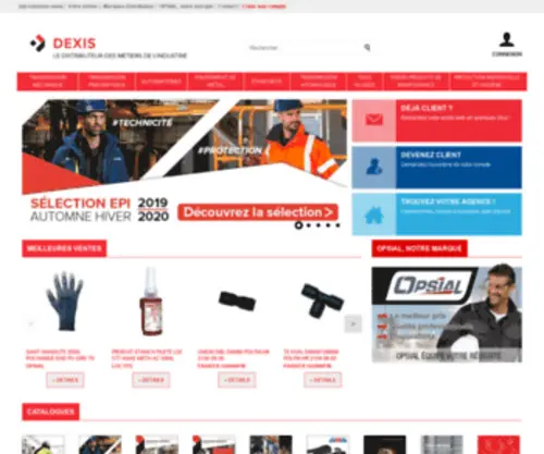 Dexis.eu(Homepage) Screenshot