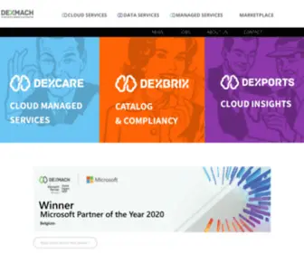 Dexmach.com(Home – DexMach) Screenshot