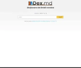 Dex.md(Dicționar Explicativ Român Online (DEX)) Screenshot