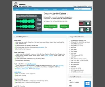 Dexster.net(Dexster Audio Editor) Screenshot