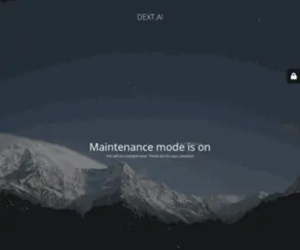 Dext.ai(Site is undergoing maintenance) Screenshot