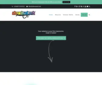 Dextatek.com(Dextatek Web Services) Screenshot