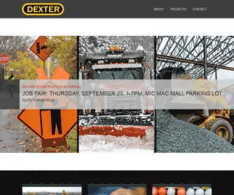 Dexter.ca(Dexter Construction) Screenshot