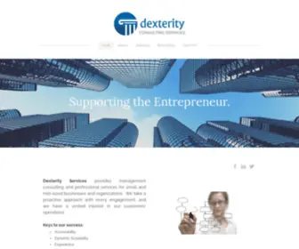 Dexterityservices.com(Dexterity Services) Screenshot