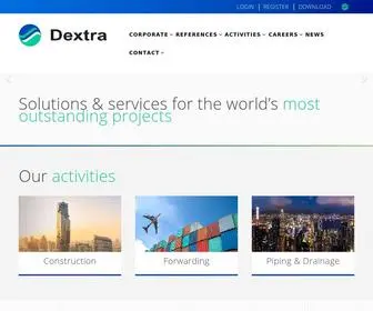 Dextragroup.com(Dextra Group) Screenshot