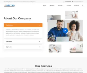 Dextrotech.com(Software Development Company) Screenshot