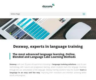 Dexway.com(LANGUAGE COURSES) Screenshot