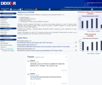 Dexxr.com.au(Superannuation) Screenshot