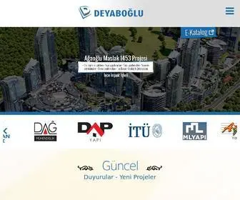 Deyaboglu.com(Deyabo?lu in?aat) Screenshot