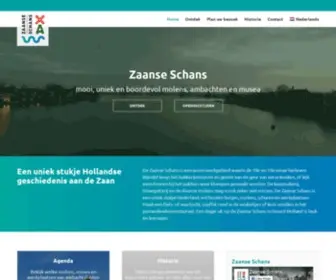 Dezaanseschans.nl(De Zaanse Schans) Screenshot