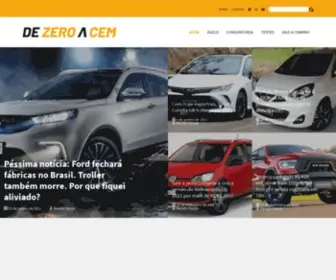 Dezeroacem.com(De 0 aEleito o melhor blog de carros do Brasil) Screenshot