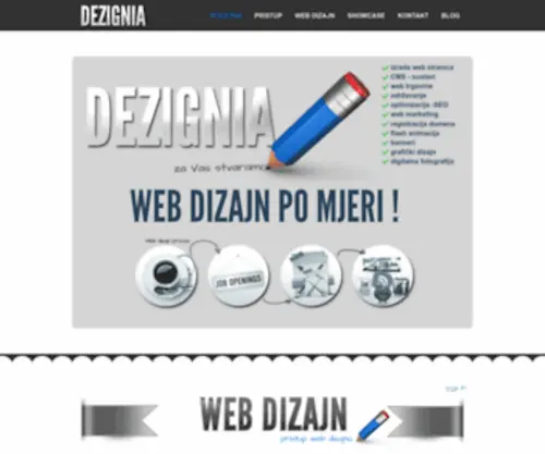 Dezignia.com(WEB DIZAJN) Screenshot