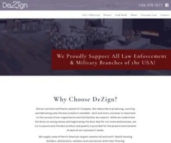 Dezignnorthamerica.com(DeZign North America) Screenshot