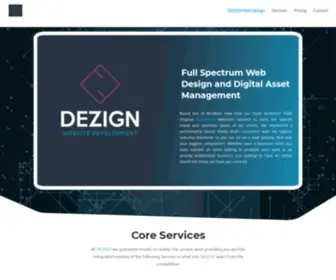 Dezign.site(DEZIGN Web Design) Screenshot