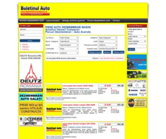 Dezmembrariautopiese.ro(Anunturi dezmembrari auto) Screenshot