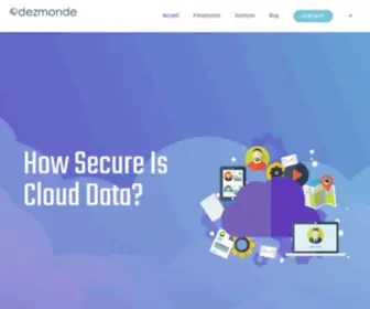 Dezmonde.com(Solutions Informatiques) Screenshot