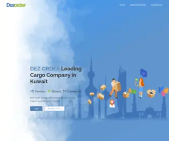 Dezorder.com(Cargo Logistics) Screenshot