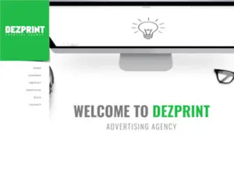 Dezprint.com(Dezprint creative agency) Screenshot