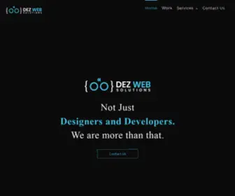 Dezwebsolutions.com(Web Development Company) Screenshot