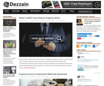 Dezzain.com(Development and Business Blog) Screenshot