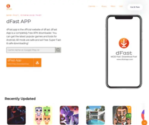 Dfast.app(Download Best Mod Game & App Free) Screenshot