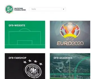 DFB.de(Deutscher Fußball) Screenshot