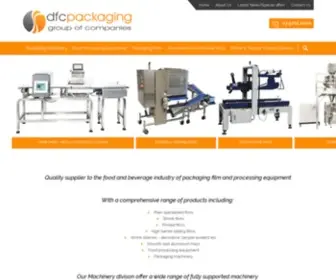 DFC.com.au(Packaging Suppliers) Screenshot