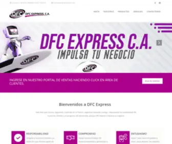 Dfcexpress.net(DFC Express) Screenshot