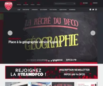 Dfco.fr(Bienvenue sur le site officiel du dfco) Screenshot