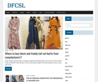 DFCSL.com(Fashion Blog for Sarees) Screenshot