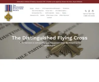 DFcsociety.org(The Distinguished Flying Cross Society) Screenshot