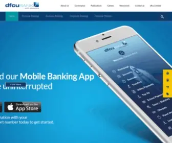 Dfcugroup.com(Dfcu Bank) Screenshot