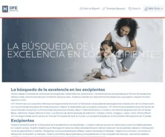 Dfepharma.es(DFE Pharma) Screenshot