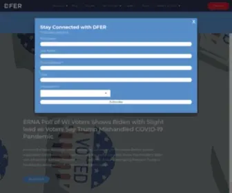 Dfer.org(Democrats for Education Reform) Screenshot